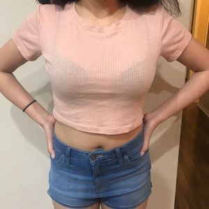 Pink Pacsun Crop Top